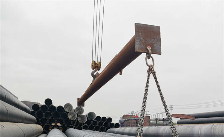 1000-16mm鋼管樁，陽(yáng)江打砂除銹防腐螺旋管，914mm螺旋管，Q235B自來(lái)水給水鋼管廠(chǎng)家