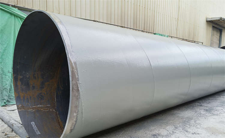 廣州1000-16螺旋管，環(huán)氧粉末防腐螺旋鋼管，政污水防腐管，鋼材場(chǎng)Q355B螺旋鋼管